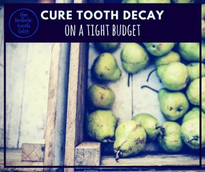 Low budget cure tooth decay