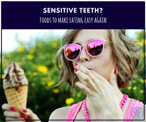 Tooth sensitivity caused by weak enamel and receding gums can be relieved by eating whole foods
