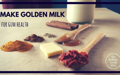How to make a Golden Milk drink that helps your gums