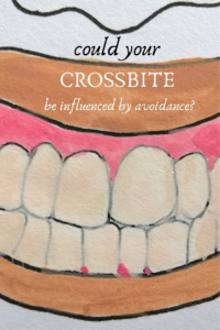 Could your crossbite be influenced by emotional avoidance?